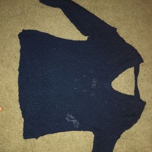 Hollister Dark Blue Sweater